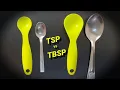Difference Between Tsp and Tbsp Tsp vs Tbsp Spoon Size and Measurements Spoon Measurements