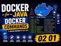 Docker for Java 02 01 Docker command Docker for Java Developer