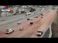 Gravel spill causes traffic backup on I-15 in Salt Lake City
