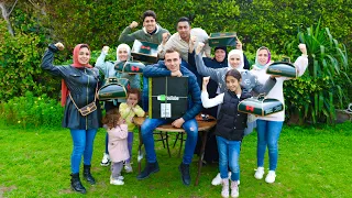 اسرع شخص هياكل التورتة في اقل وقت هياخد الدرع الذهب نهاية مستحيلة 