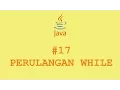 Perulangan While Java Bahasa Indonesia
