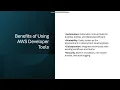 Introduction to AWS Developer Tools Concepts and Benefits Part 01