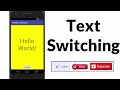 Random Text With Button Click Random string Android Studio Tutorial - First Android App