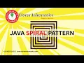 Want to print numbers in a spiral pattern Here s a Java program that generates a spiral order