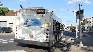 RARE MTA NYCT 2015 NFI XD40 on the B35-LTD to Brownsville departing 39 Av