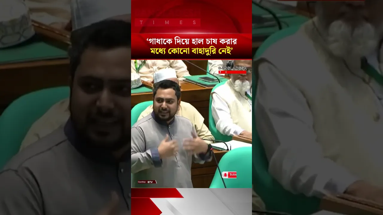 রাষ্ট্রপতি বদলাতে না পারা-সরকারের দেউলিয়াত্ব, সংসদে নাহিদ