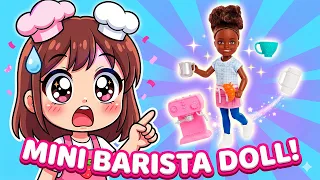Barbie Chelsea Barista Set Unboxing Pretend Play