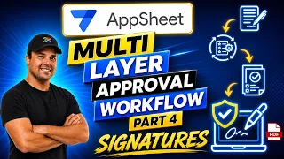 AppSheet Digital Signature Tutorial Approval Workflow PDF Automation