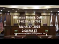 Bilharz Pinto v Collins 22-6158 23-7931 Consolidated Case