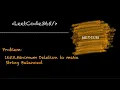 Minimum Deletion to make String Balanced LeetCode 1653 - Python Solution