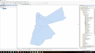 ArcCatalog And Geodatabases قواعد البيانات والجداول 