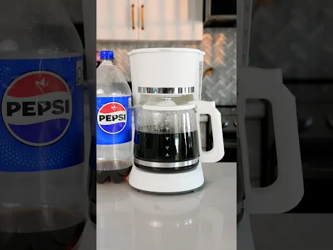 I made Pepsi into a pot of Coffee