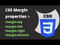 Margin property in css in Hindi CSS3 Tutorial