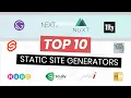 Top 10 Static Site Generators in 2020