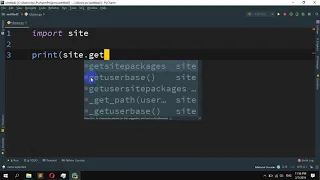 How to find the location of Python site packages directory
