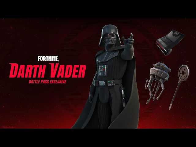 Darth Vader Arrives on the Fortnite Island