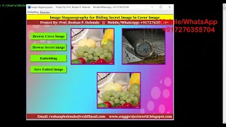 Python Code On Image Steganography For Hiding Secret Image in Cover Image
