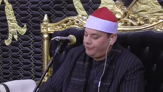 الشيخ محمود القزاز الاحزاب العشاء عزاء الحاج ربيع المجدوبى محلة منوف طنطا غربية تصوير سمير البرى 