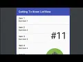 Basic ListView Demo Android Programming For Beginner in Hindi