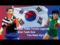 Download Lagu Korean Table Tennis Legends - Kim Taek Soo (김택수 金泽洙)\u0026 Yoo Nam Kyu (유남규 刘南奎)