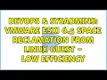 DevOps SysAdmins Vmware ESXi 6 5 space reclamation from linux guest - low efficiency