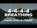 4-4-4-4 Breathing Exercise Box Breathing for Calm and Focus