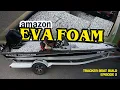 1 500 OLD BASS BOAT RESTORATION From Craigslist EVA FOAM