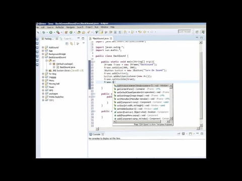 Download MP3 How to add Sound / Music in Java Program (Eclipse)