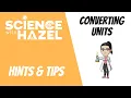 Converting Units GCSE IGCSE Biology Chemistry Physics
