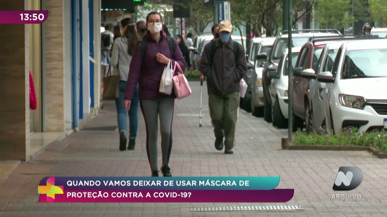 Veja quando poderemos deixar de usar máscaras de proteção contra a Covid-19