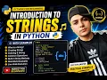 Strings in Python Explained Python for Beginners with Examples