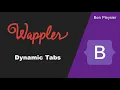 Dynamic Tabs