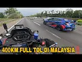 Download Lagu AKHIRNYA MOTOR BISA MASUK TOL‼️GASPOL SAMPE MENTOK 400KM