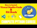 How to Install Visual Studio Code Git Bash for Windows Full Course for Beginners 2019
