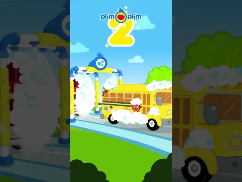 How Many Buses Can You Count? 🚌 10 Little Buses #plimplim #vehiclesongs #youtubekids