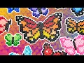 Perler Bead Butterfly - Free Patterns Easy Tutorial