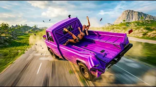 Instant Extreme Speed Test 786 MPH | 11 Cars (Toyota, Lamborghini, Mercedes...) - BeamNG Drive