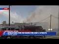 Fire burns near Downtown Fresno