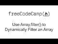 Use Array filter to Dynamically Filter an Array - React