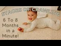 Stages of Crawling Follow Along From 6 to 8 Months to See Baby Crawling Development