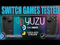 Yuzu on Steam Deck Switch Games Tested Lossless Scaling
