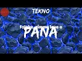 Tekno, "Pana" (Lyrics)