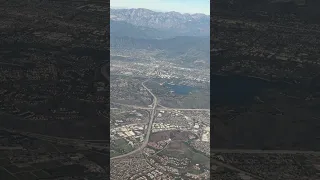 American Airlines ✈️ Embraer E175 Landing at LAX | Passenger Window View