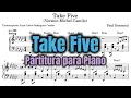 Take Five - Partitura para Piano sheet music for Piano