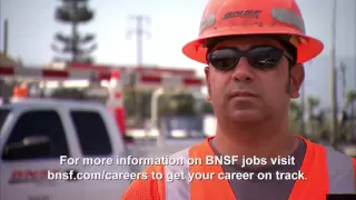 Careers at BNSF Gabe Chavez signal maintainer in action
