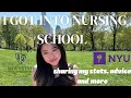 NYU nursing vs Suny Downstate my stats decisions