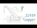 J1939 Data Logger - Easy Heavy-Duty Vehicle Fleet Telematics WiFi 4G