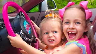 مايا تلعب لعبة اسم ما هو خارج نافذة السيارة أفضل سلسلة قصص تربوية وأخلاقية للأطفال 