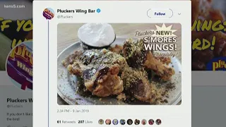 Pluckers new wing creation - s mores