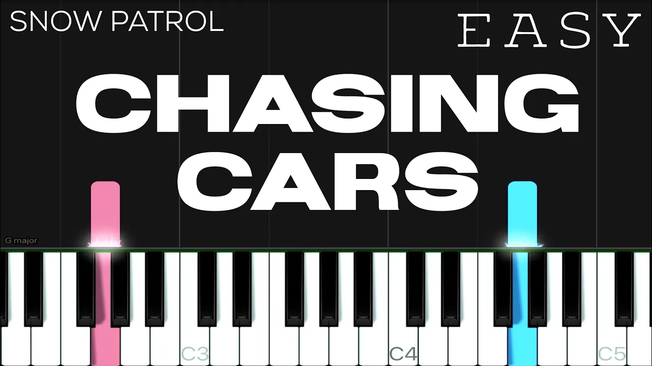 Snow Patrol - Chasing Cars | EASY Piano Tutorial